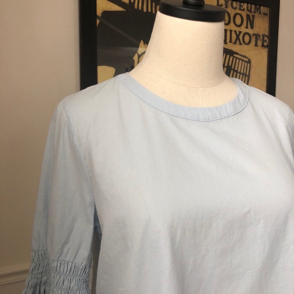 Anthropologie Maeve Marilla Ruffled Blouse S - Picture 3 of 7